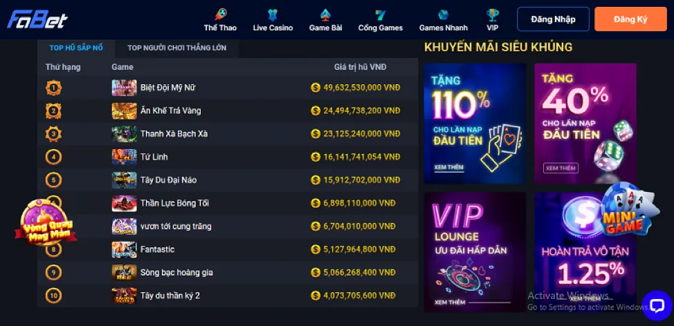 Thưởng nạp tiền hàng ngày tại codehi88 link mới